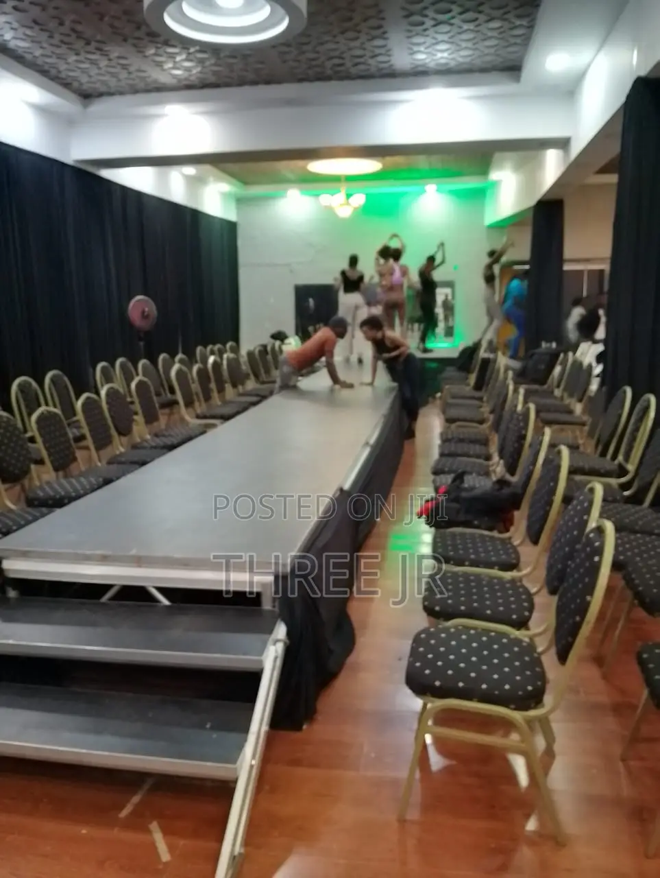 Walkway Stage in Modeling Event Available for Hire