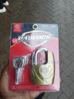 Anbound Honghzen 50mm Padlock 5 Star Padlock With 4 Keys