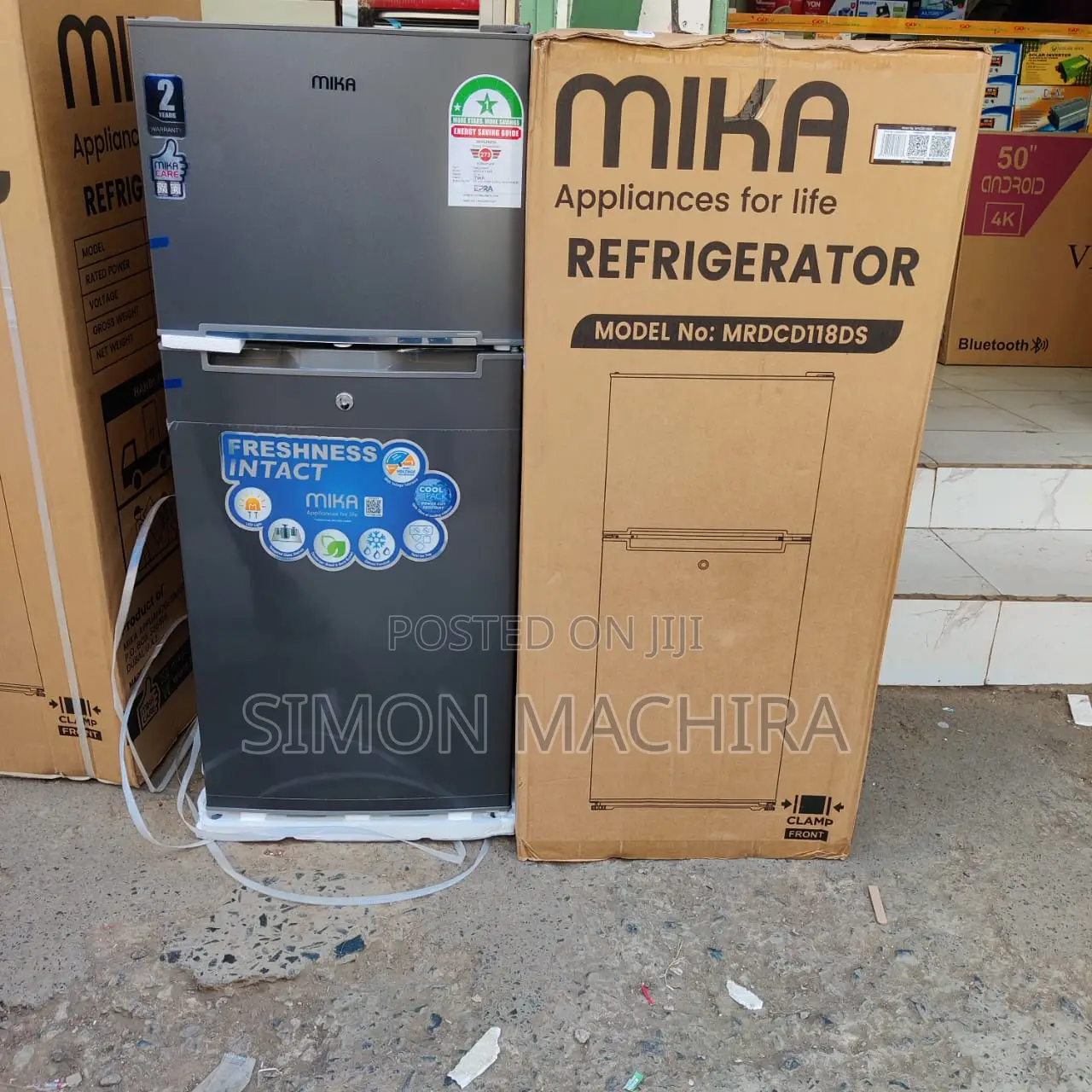 Mika 118 LTRS Fridge Double Door