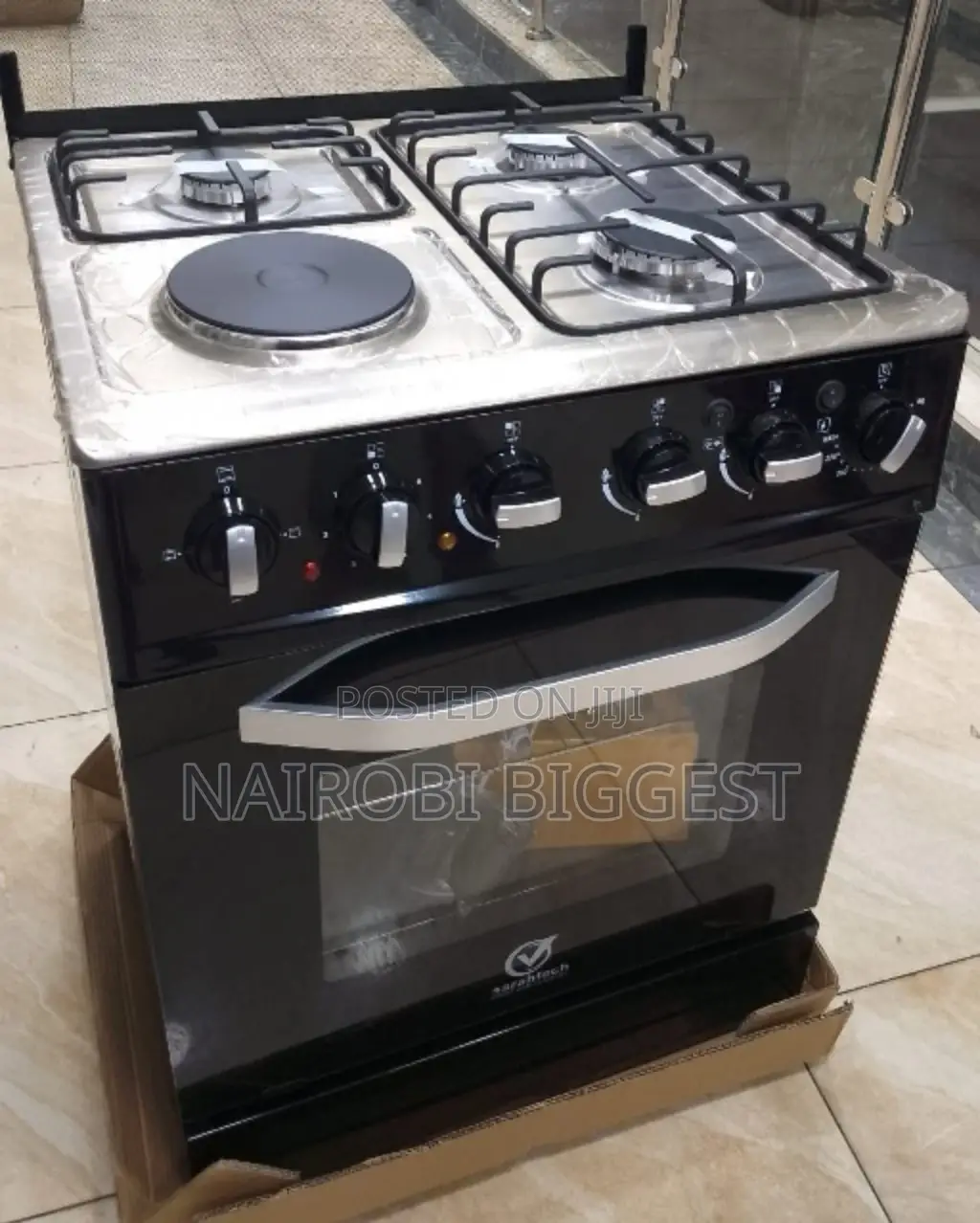 Sarahtech 3gas+1electric 60×60 Cooker