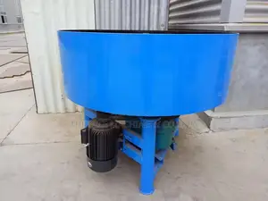 Concrete Mortar Mouth Pan Mixer for Construction Sites