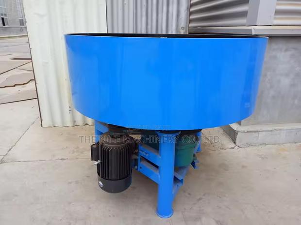 Concrete Mortar Mouth Pan Mixer for Construction Sites