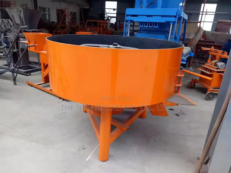 Concrete Mortar Pan Mixer N900 With 4 Kw Motor in Kenya