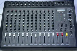 Max Audio Pmx12-12 Channel Powered Mixer Amplifier
