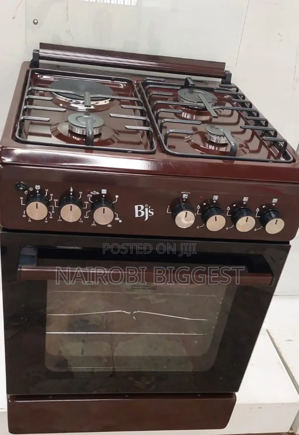 Bj's Cooker 60*60 3gas+1electric Standing Cooker