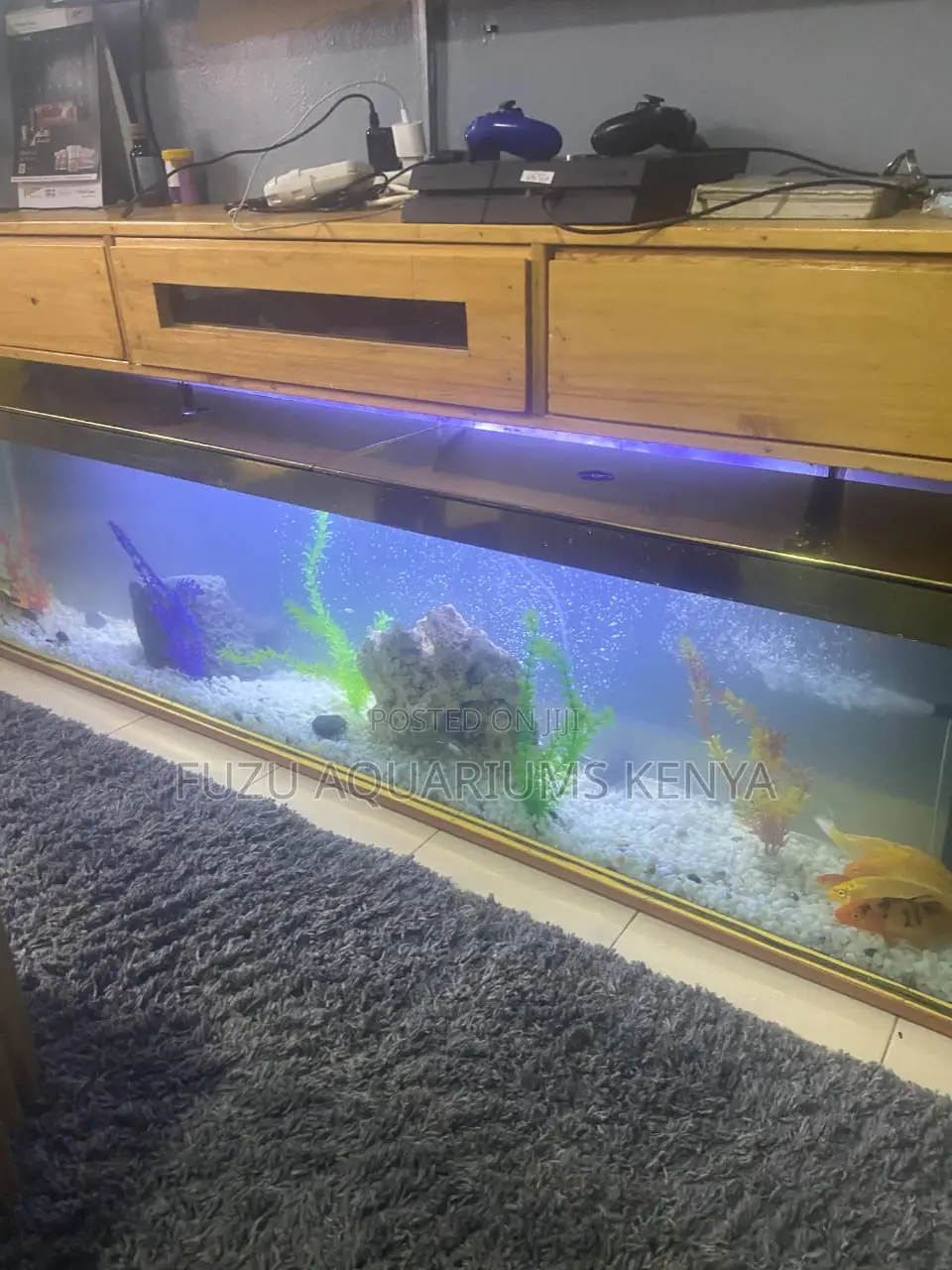 Wide Tv Stand Aquarium 5ft