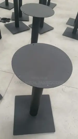High-Quality Powder-Coated Table Legs.