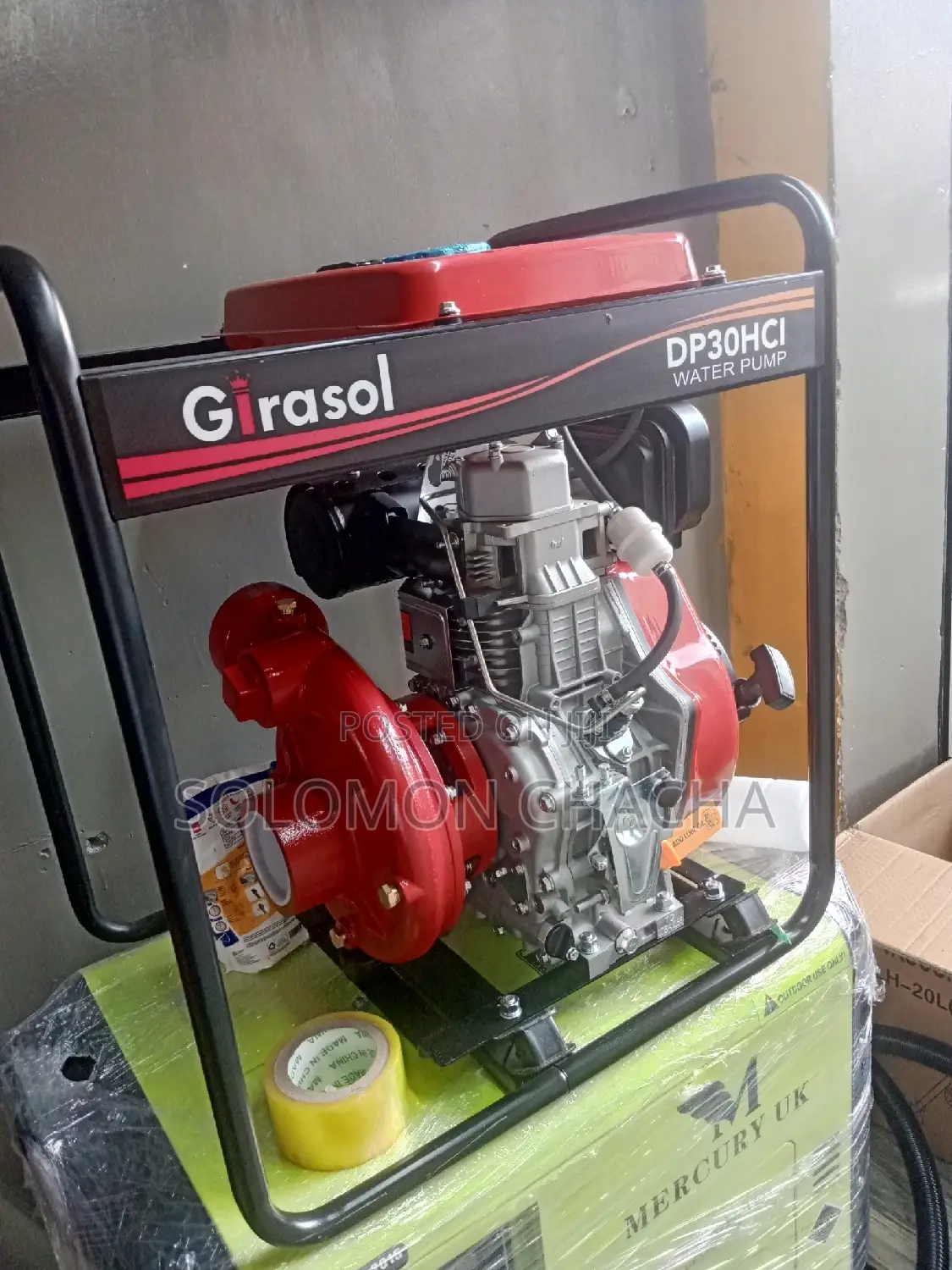 Girasol DP30HCL 3 Inch Deisel High Pressure Water Pump 95M