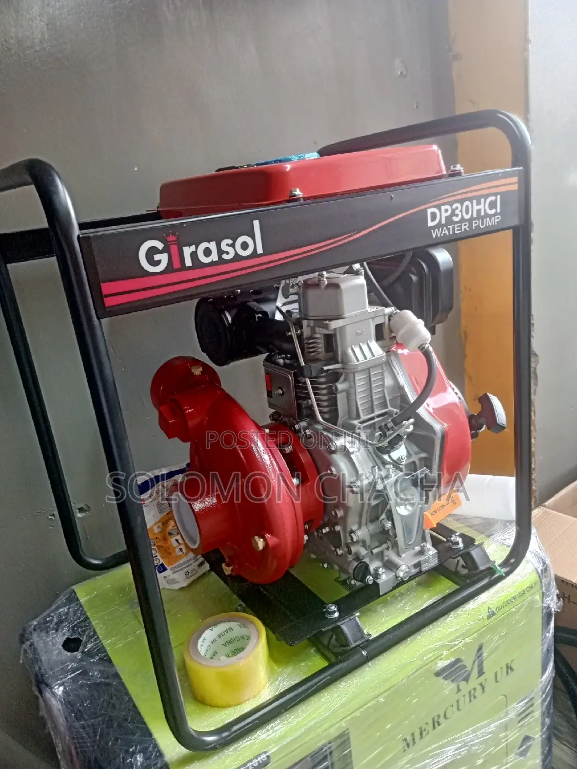 Girasol DP30HCL 3 Inch Deisel High Pressure Water Pump 95M