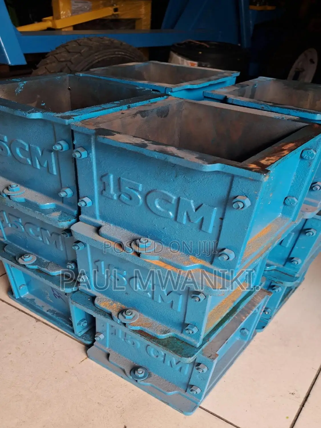 Heavy Duty 
Cast Iron Test
Mould
150/150/150mm
