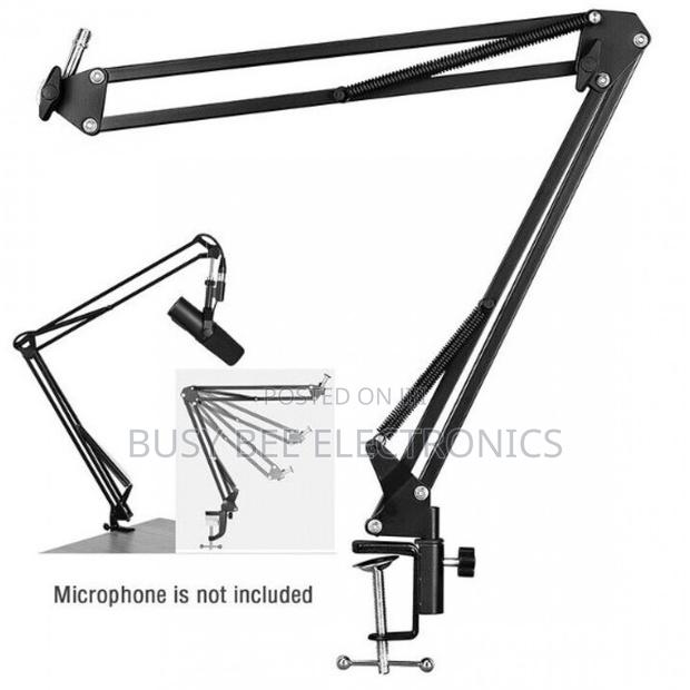Adjustable Studio Microphone Suspension Scissors Arm - thumbnail 2