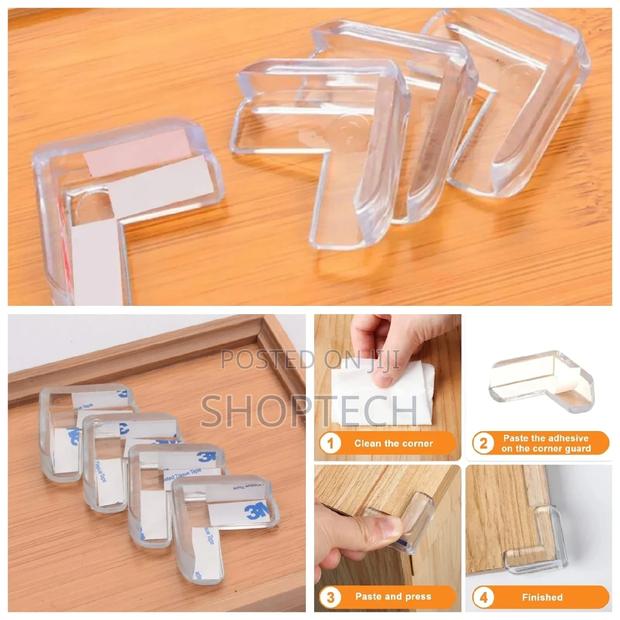 4pcs Silicone Corner Protector - thumbnail 2