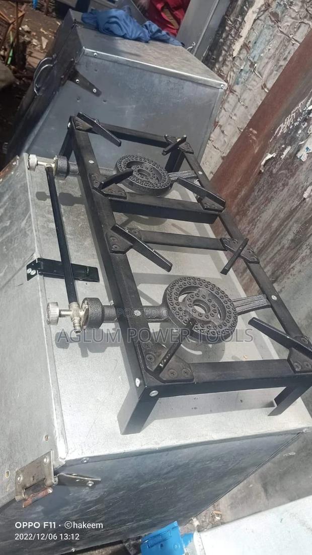 Fabricated High Pressure 2 Burner Table Top - main view