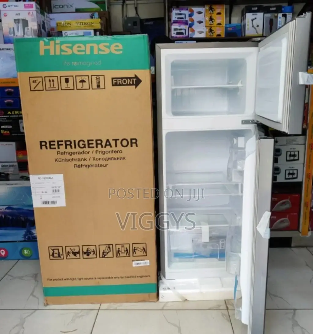 121 Litre Hisense Fridge Double Door