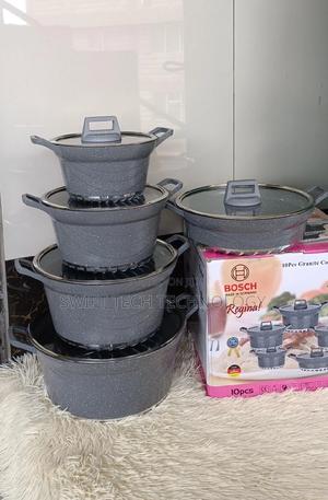 Cooking Pot 10pcs Granite Cookware Bosch ,Cookware - thumbnail 2