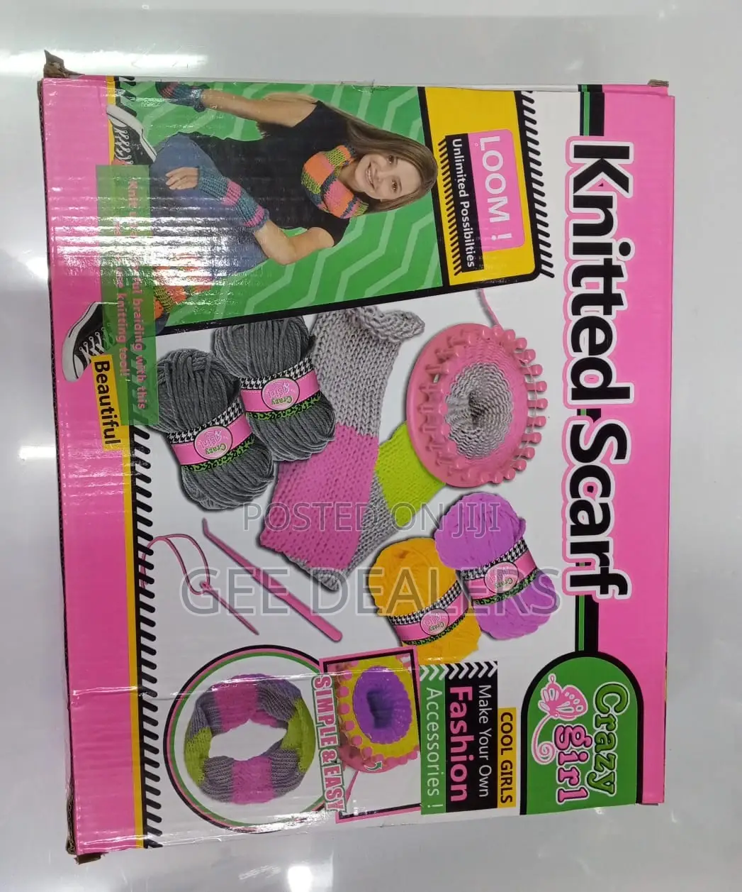 Knitting Scarf CBC Accessories