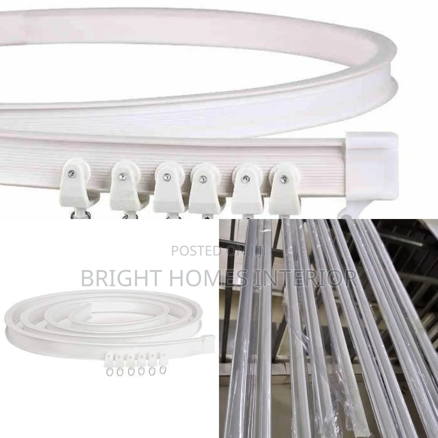 Bendable Curtain Rails Hospital Rails Mosquito Net Rails