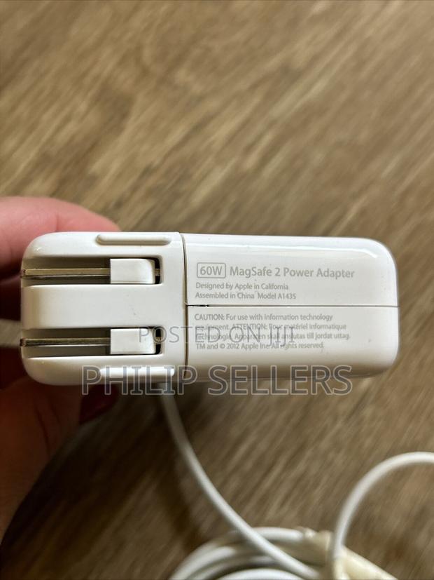 Apple Magsafe 2 60W Power Adapter - White (A1435) - thumbnail 2