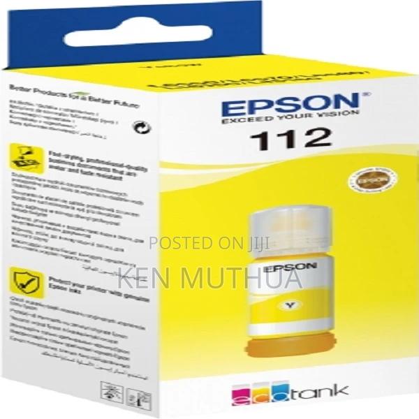EPSON Genuine Ink Bottle 112 YELLOW C13T06C44A