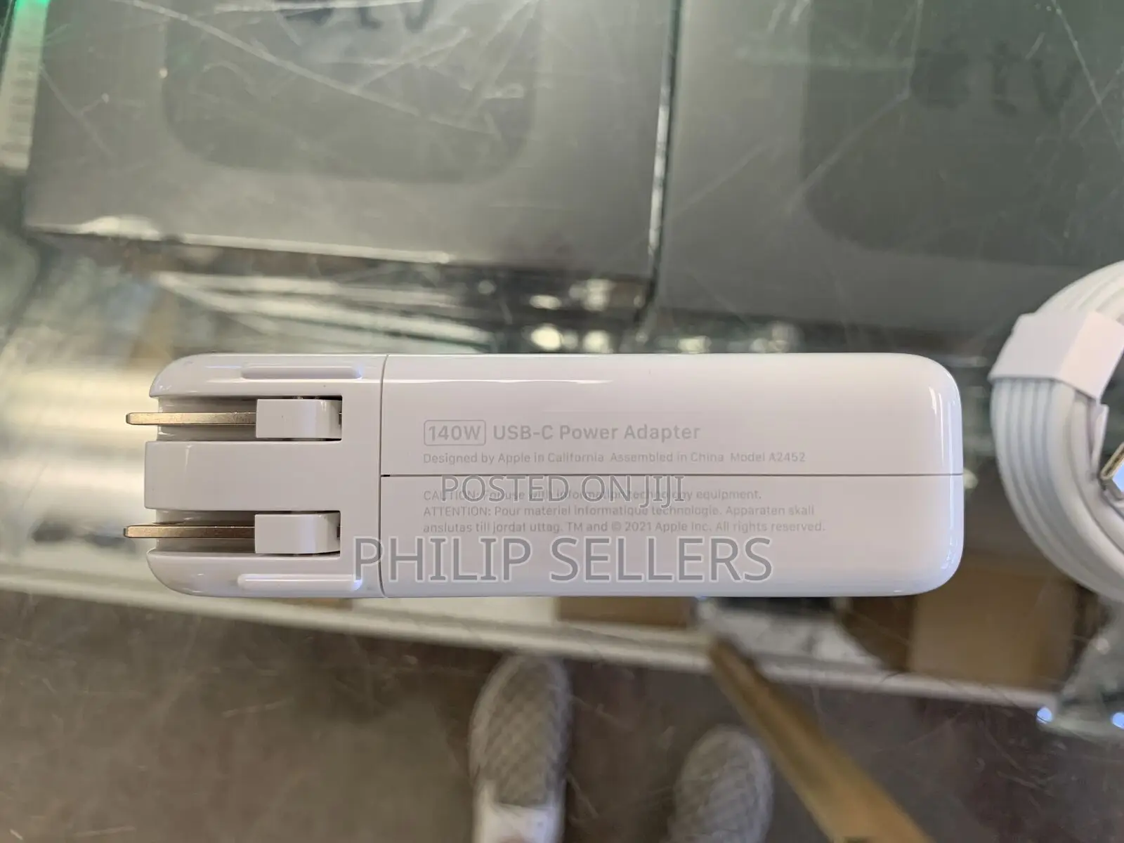 Genuine USED Apple 140W USB-C Power Adapter for Macbook A245