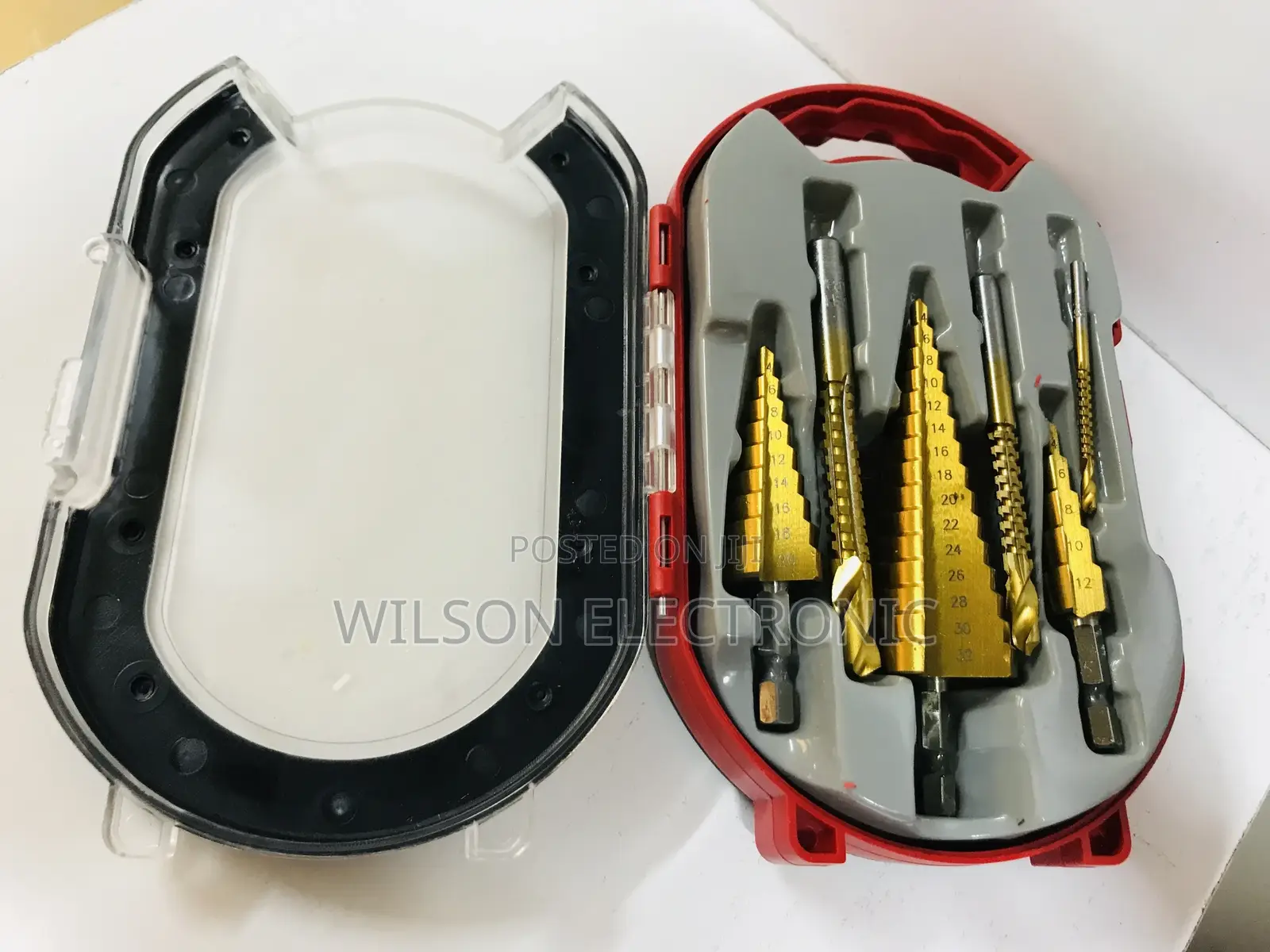 Step Drill Bits 6pc Set