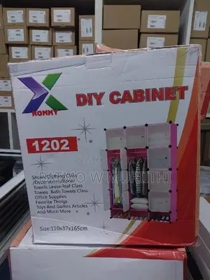 Wardrobe, Plastic Portable Wardrobe 3 Column