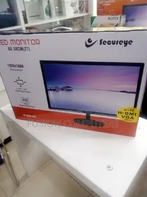 Secureye Computer LED Monitor , HDMI and VGA 27 INCHES