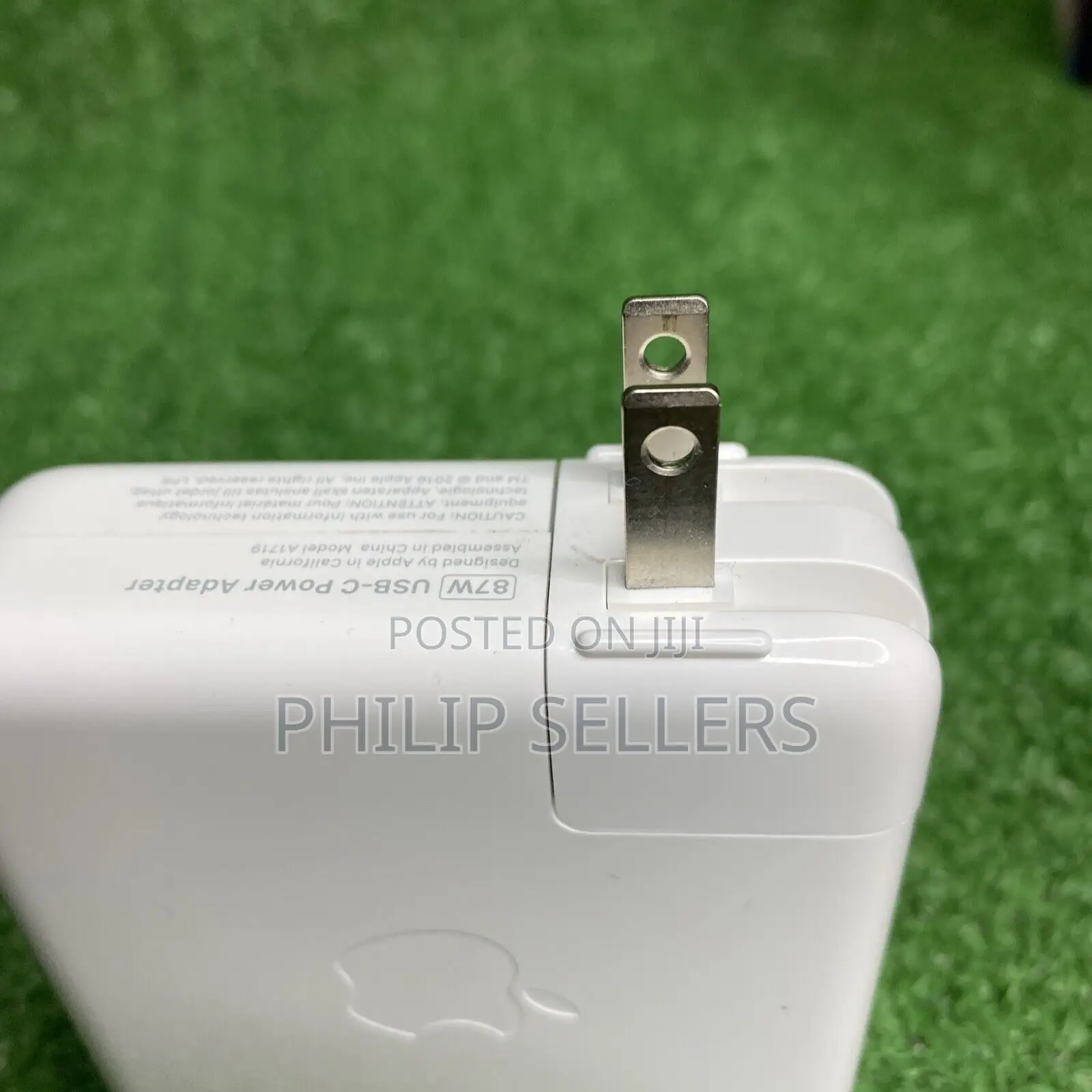 Genuine Original OEM APPLE A1719 87W USB-C Power Adapter Cha
