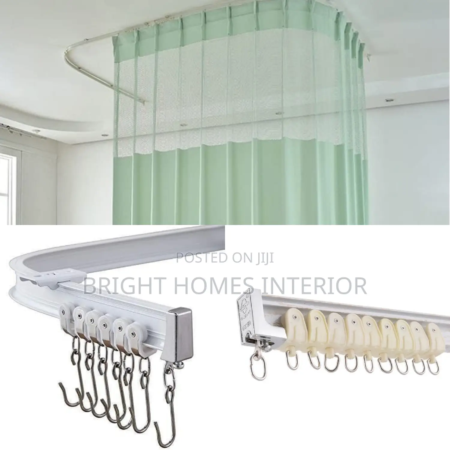 Bendable Curtain Rails Hospital Rails Mosquito Net Rails