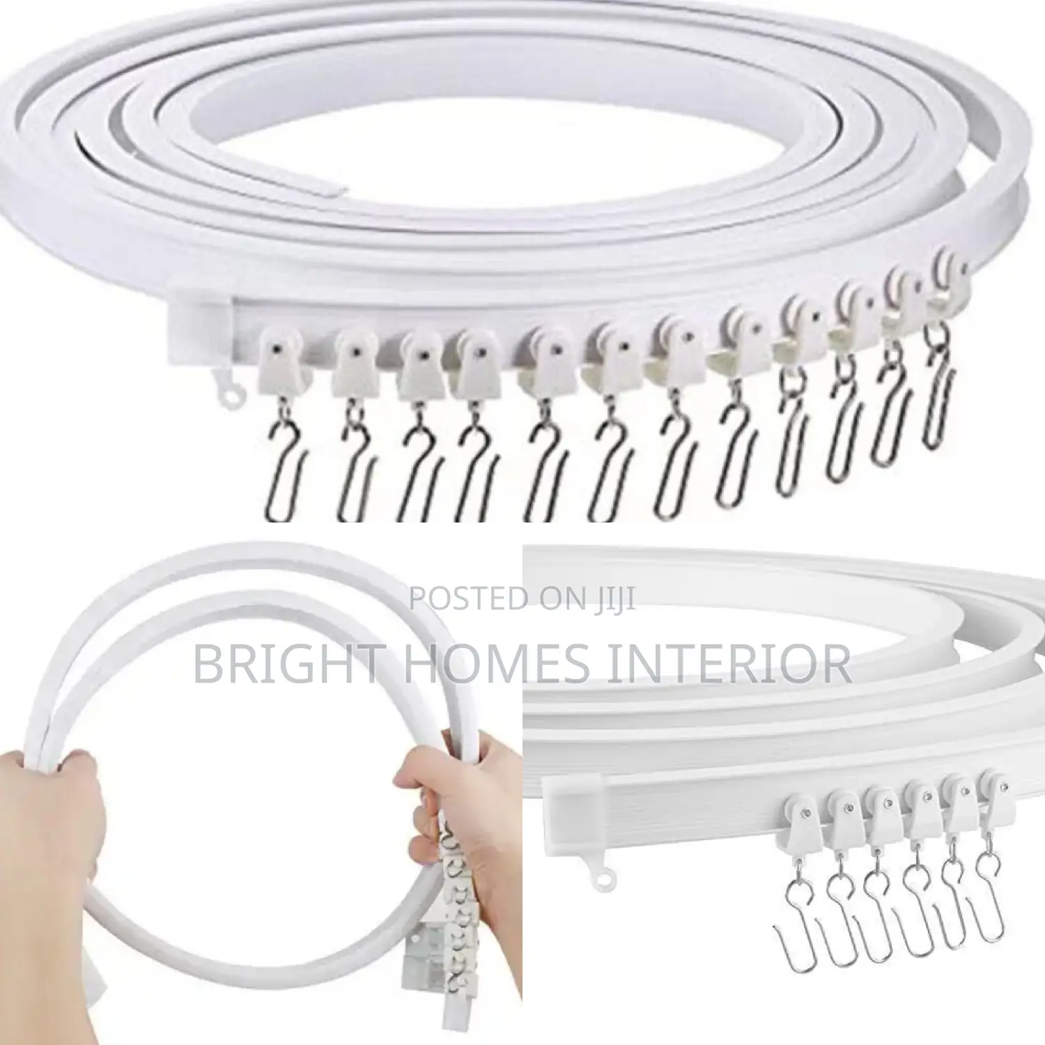 Bendable Curtain Rails Hospital Rails Mosquito Net Rails