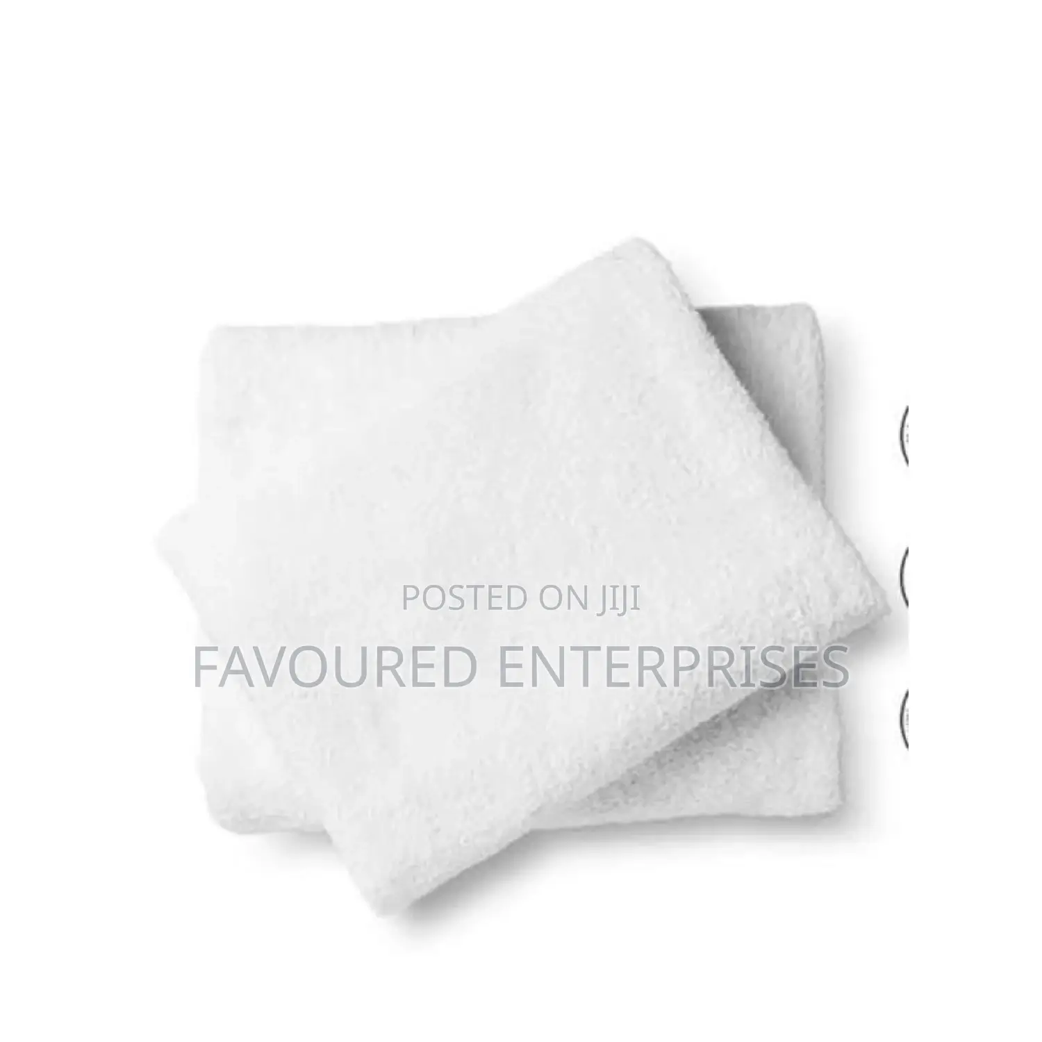 Prestige Large Pure White Cotton Towel