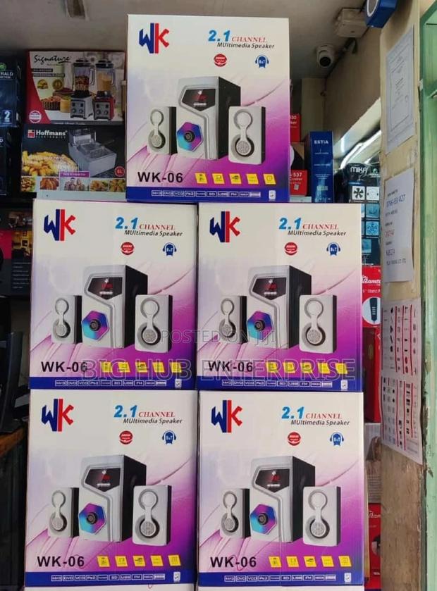 Wk06 Woofer 2.1 Channels Multimedia Speaker - main view