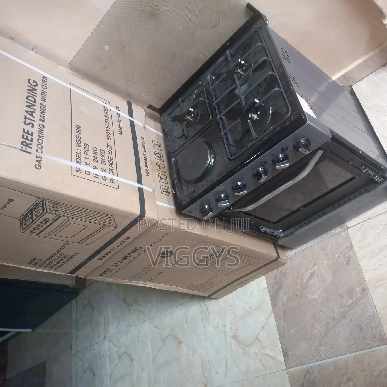 Nunix Standing Cooker 3+1 0ven