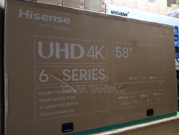 58" Hisense Smart Uhd Frameless Tv - main view