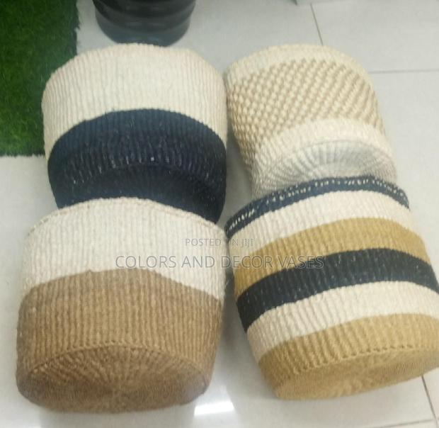 Baskets Brown, Black and White