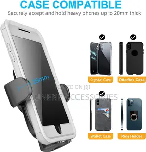 Car Suction Cup Phone Holder Long Mount Dashboard Windshield