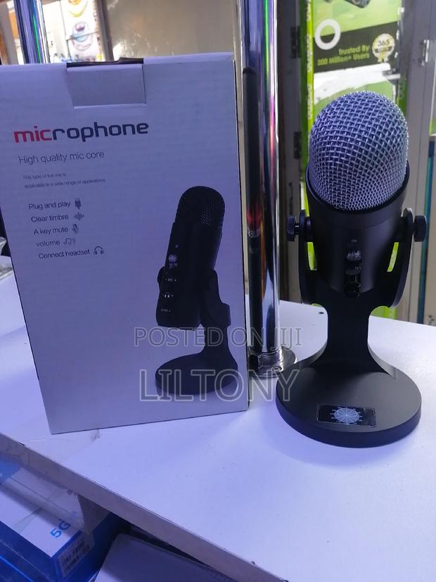 Plug and Play Usb Microphone 360 Degrees Rotating - thumbnail 2