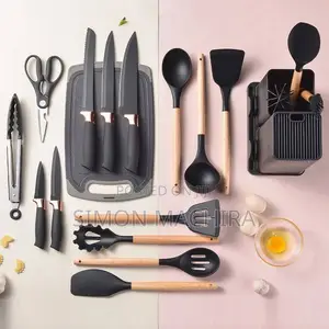 19 PCS Silicon Spoon