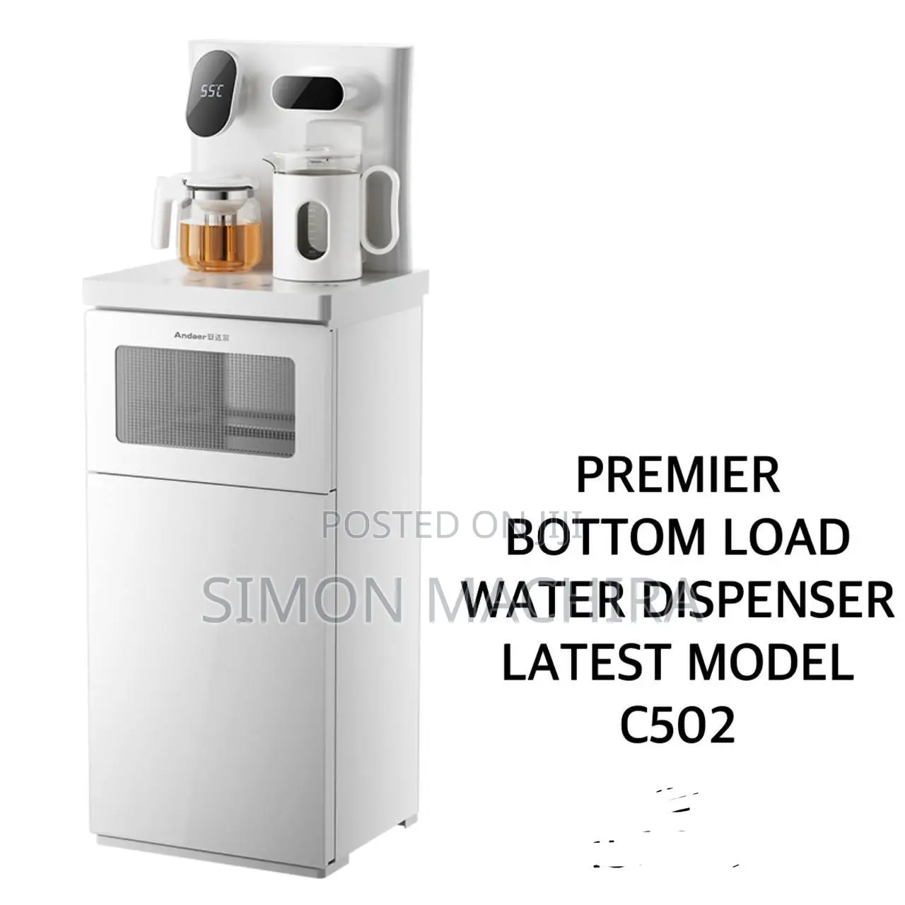 Premier Bottomload Dispenser White