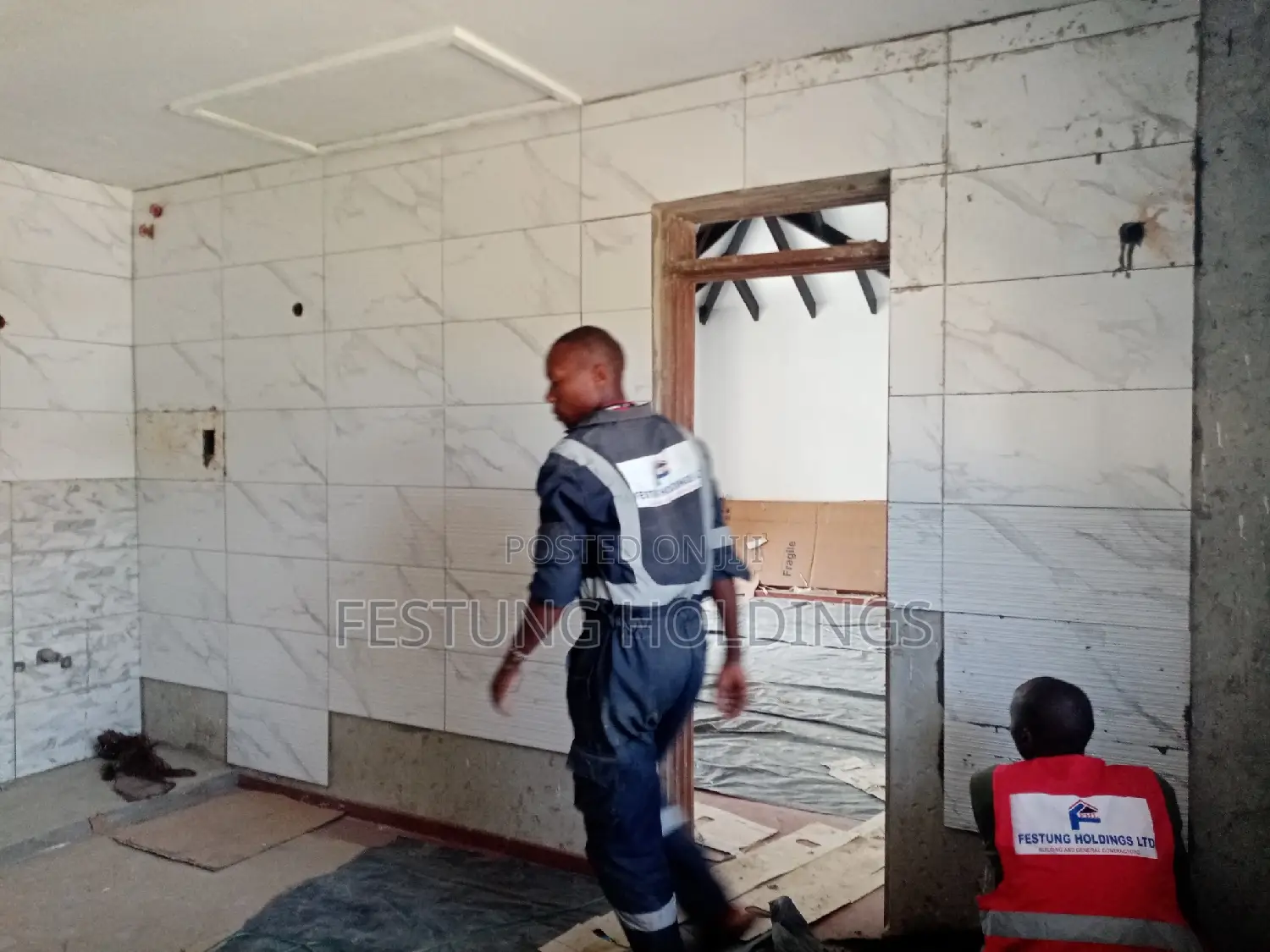 Tiles Fixing