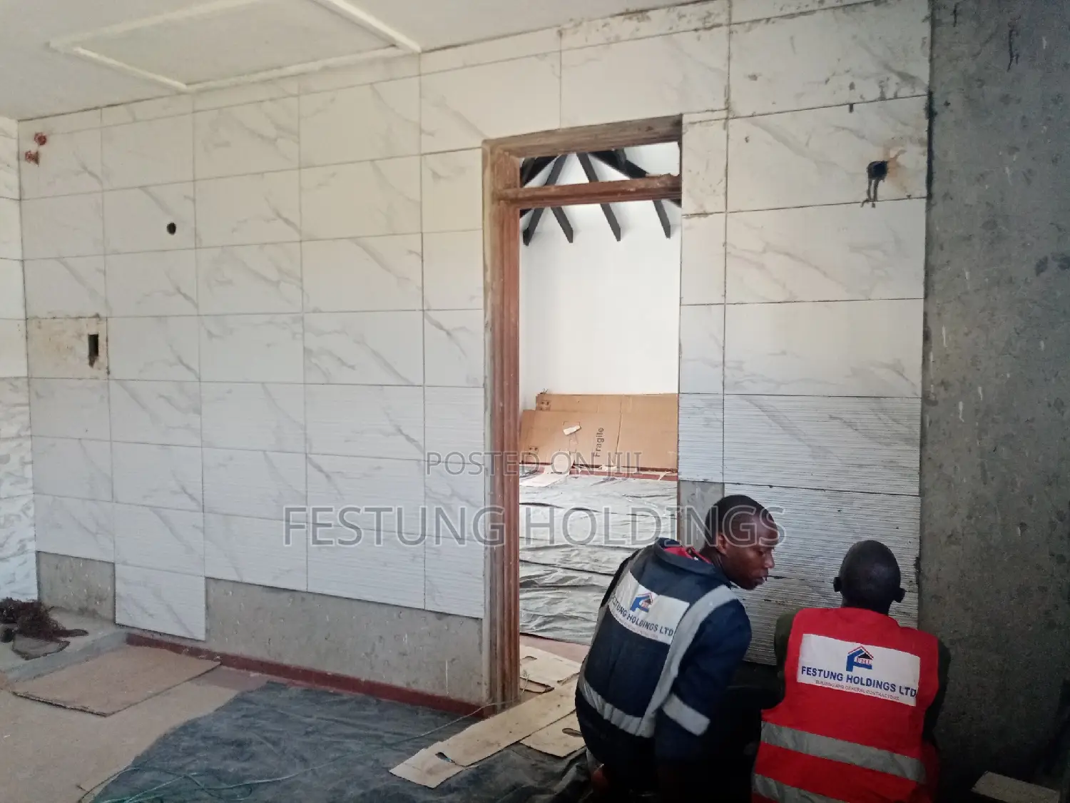 Tiles Fixing