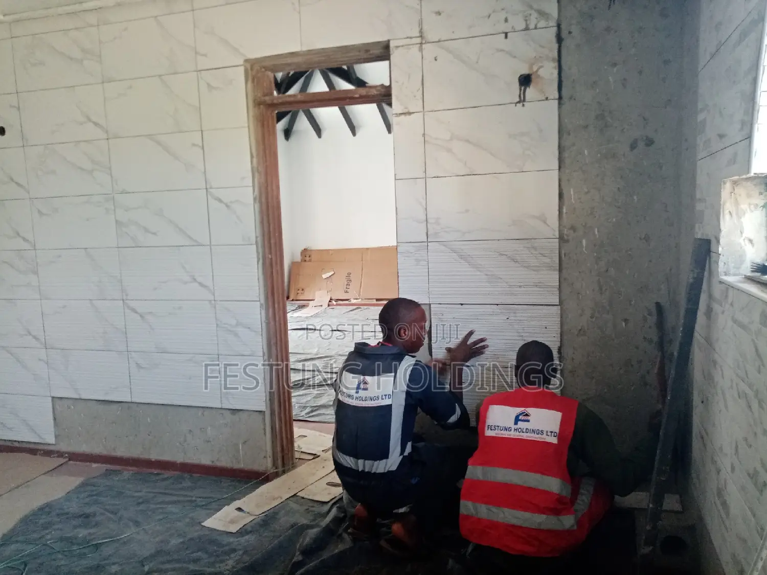 Tiles Fixing
