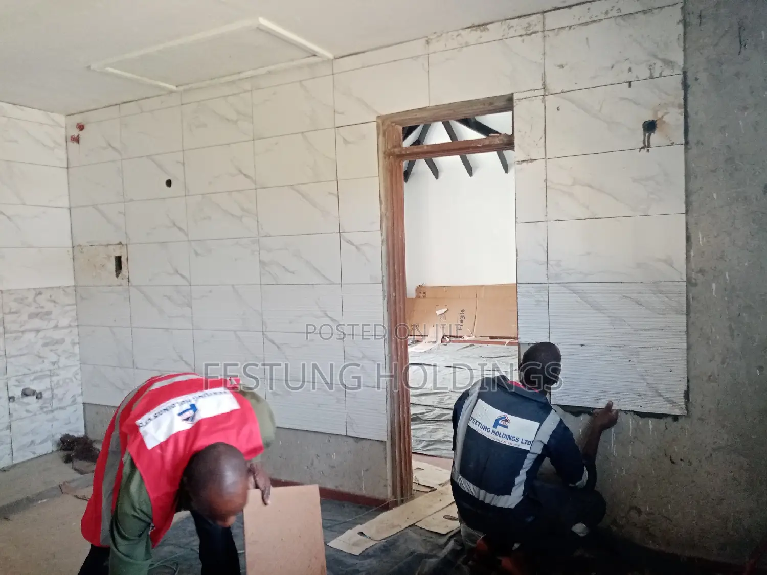 Tiles Fixing
