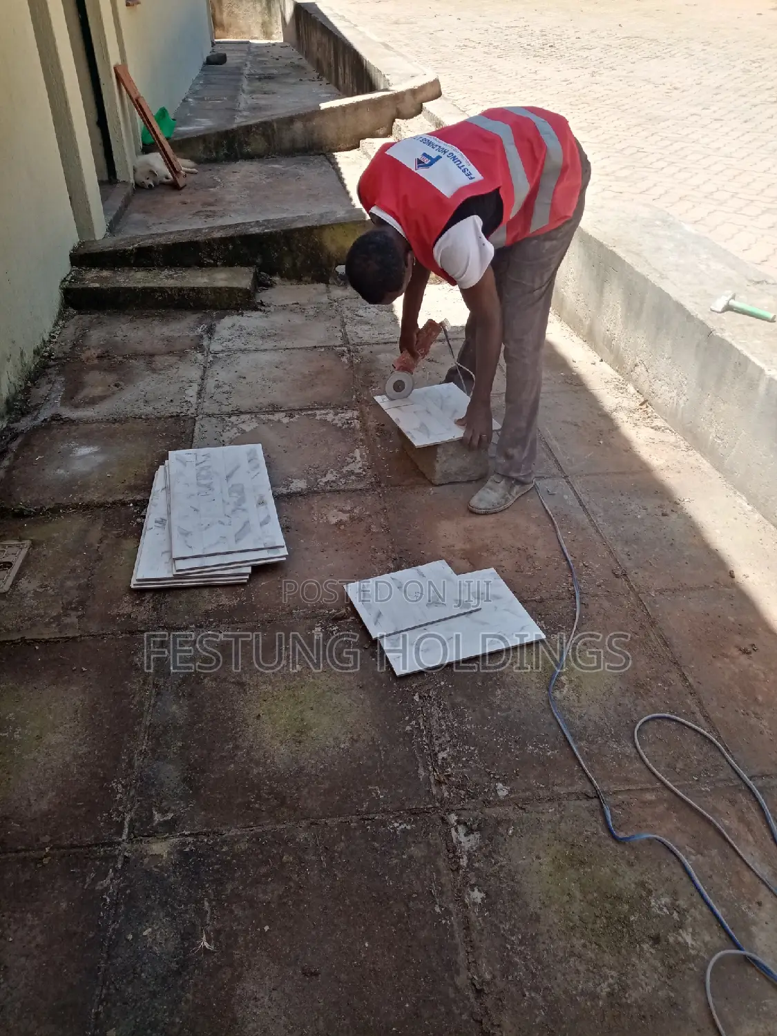 Tiles Fixing