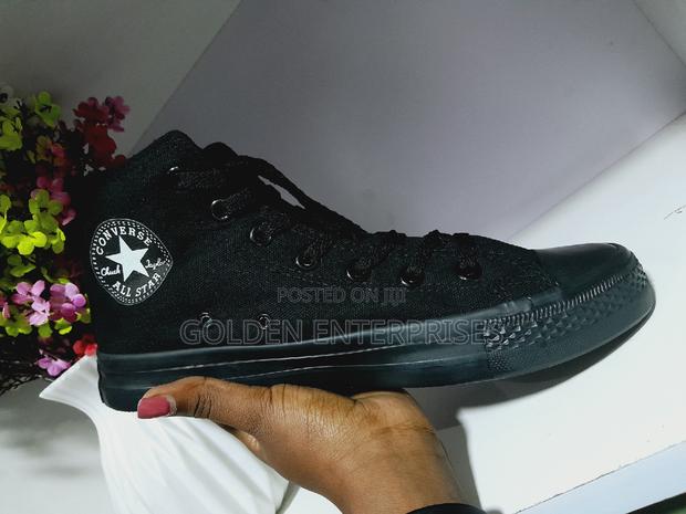 All Black High Cut Converse 40-45 - main view