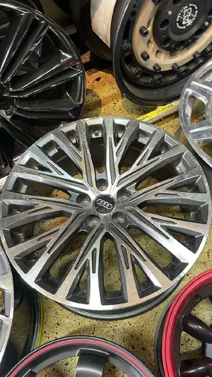 Silver Colour 19 Inch Rims Audi