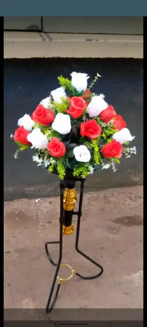 Pulpit Flowers and Stand