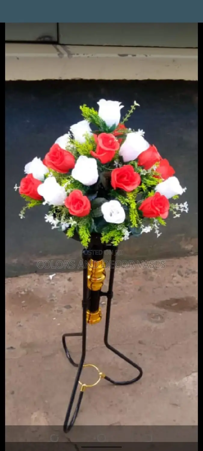 Pulpit Flowers and Stand