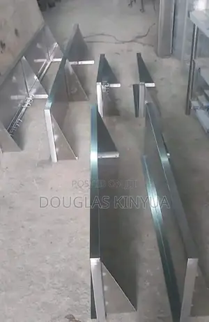Stainless Steel Wall Shelves: 