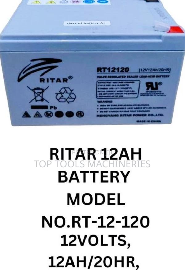 Ritar 12ah Backup Solar Battery - main view